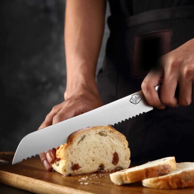 סכין לחם משוננת מקצועית